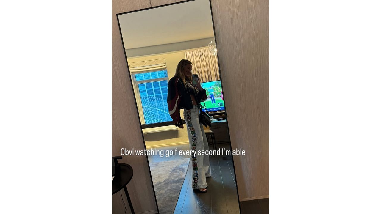 Jena Sims shared her plans for the weekend at the PGA Championship (Instagram/jenamsims)